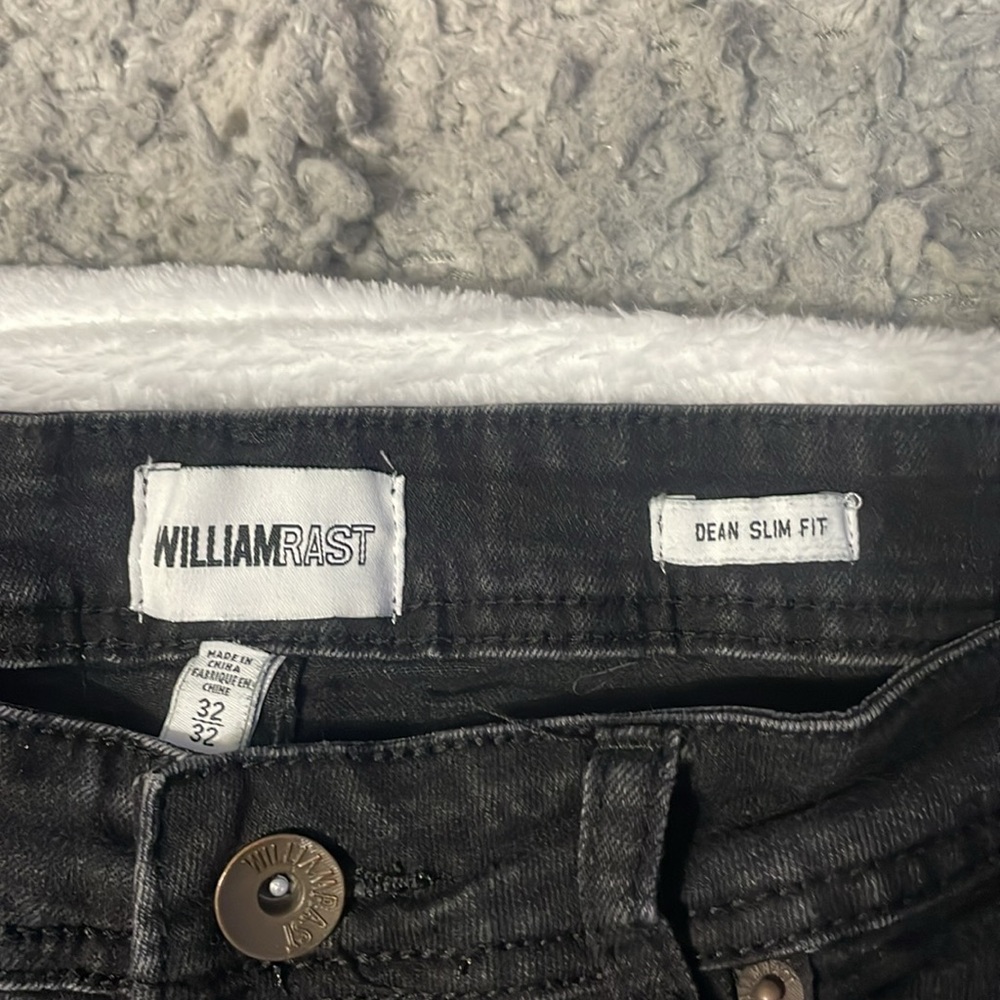 William Rast Black denim 32x32 men’s jeans - Picture 4 of 7